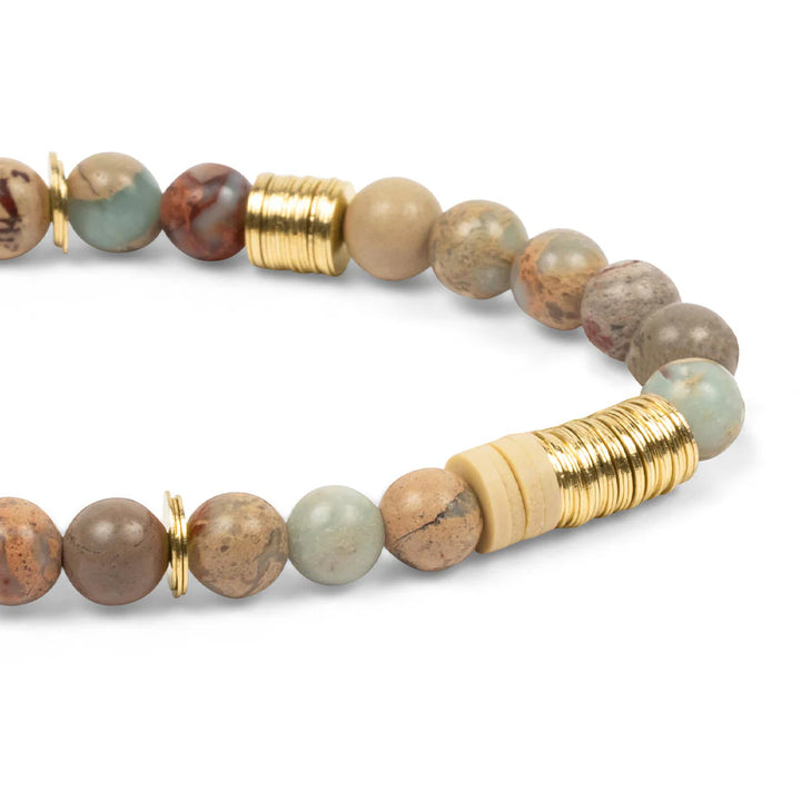 Stacking Bracelet- Aqua Terra
