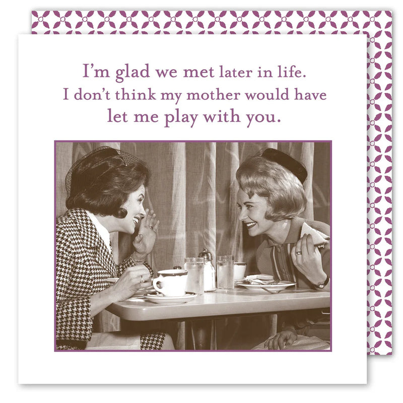 Napkins- Glad We Met