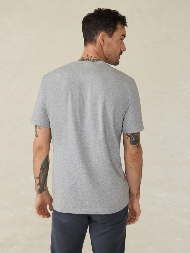 Rained Grey Heather Movement T-Shirt