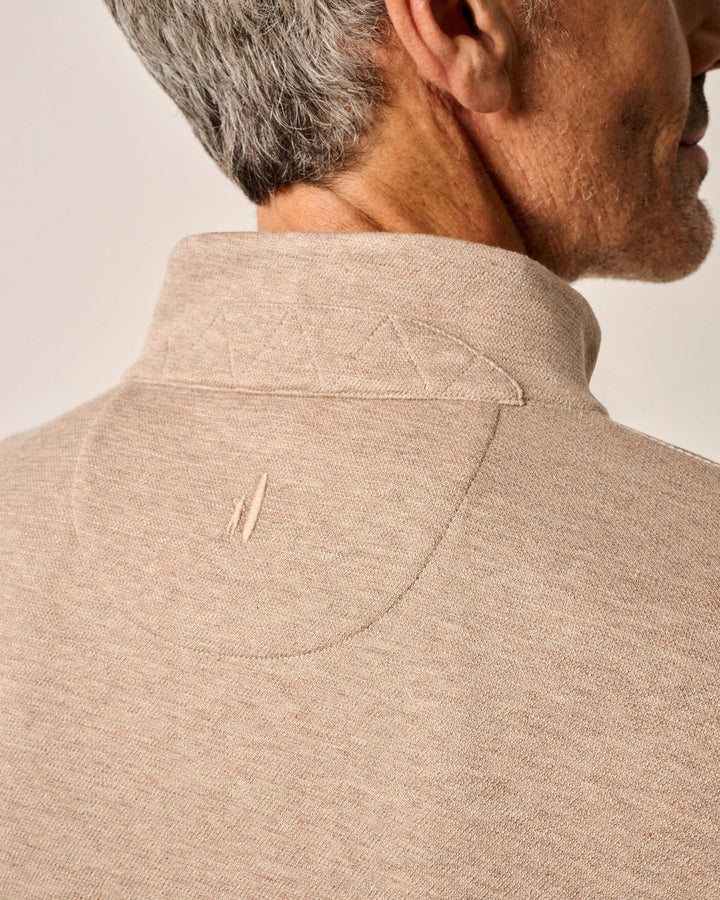 Hanks 1/4 Zip Sweater in Hazelnut