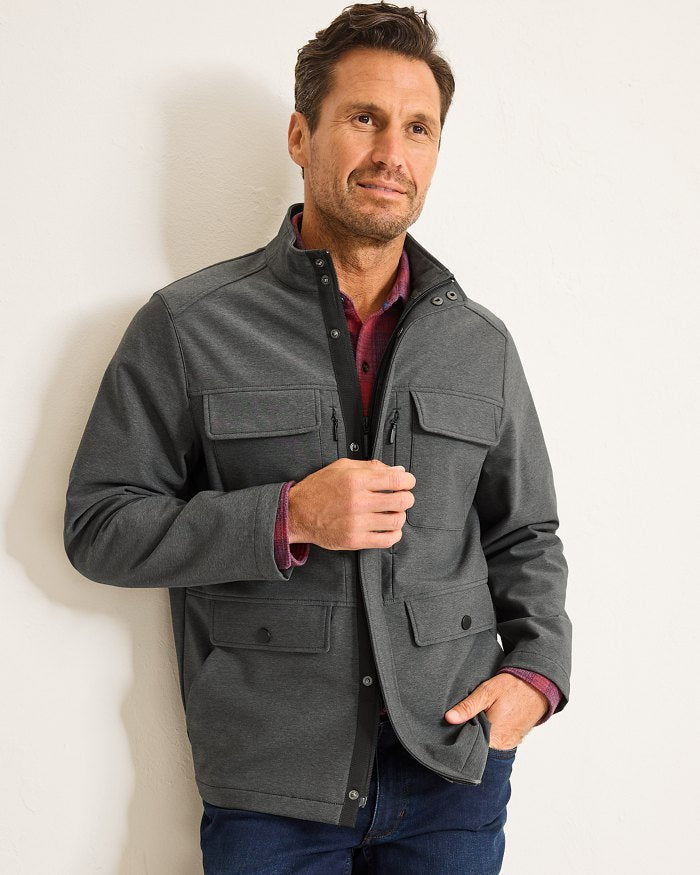 Stanley Park Field Jacket in Coal