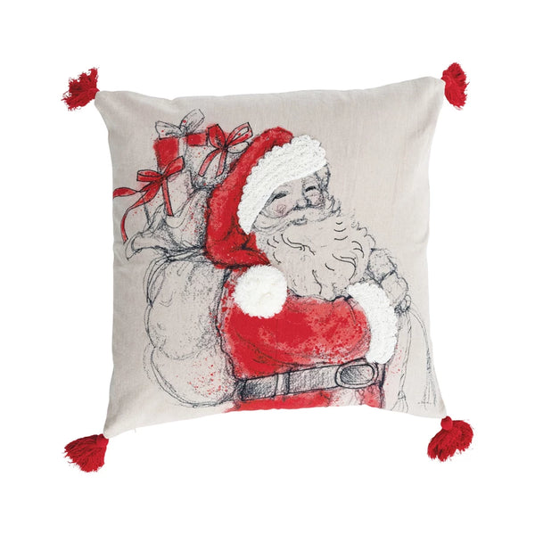 Santa Square Pillow Madison's Niche 
