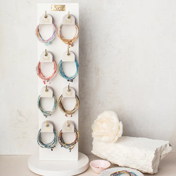 Trio Bracelet in Dark Multi - Madison's Niche 