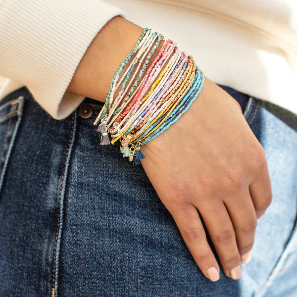 Trio Bracelet in Dark Multi - Madison's Niche 