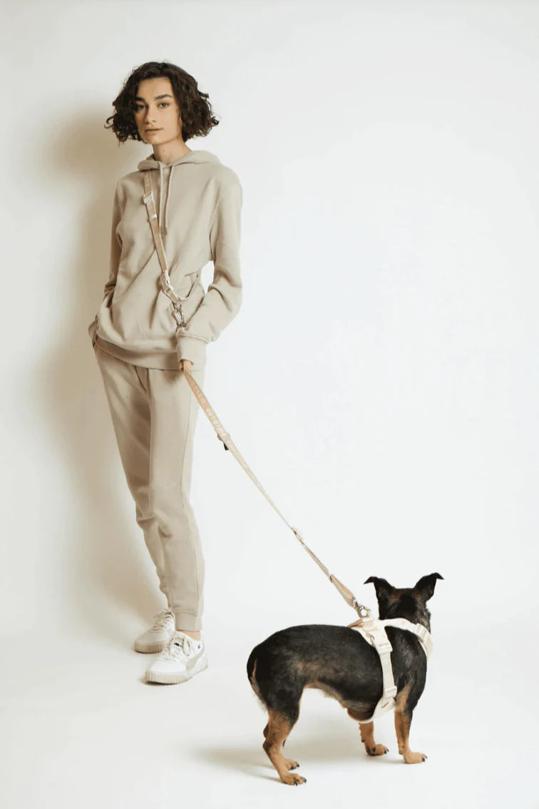 Hands Free Leash in Sand - Madison's Niche 