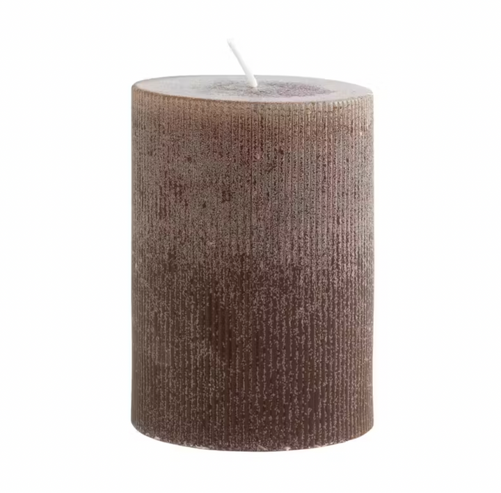 Brown Pillar Candle