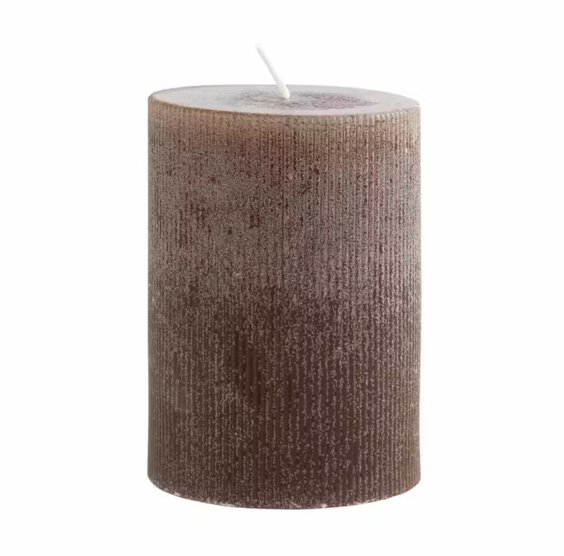 Brown Pillar Candle