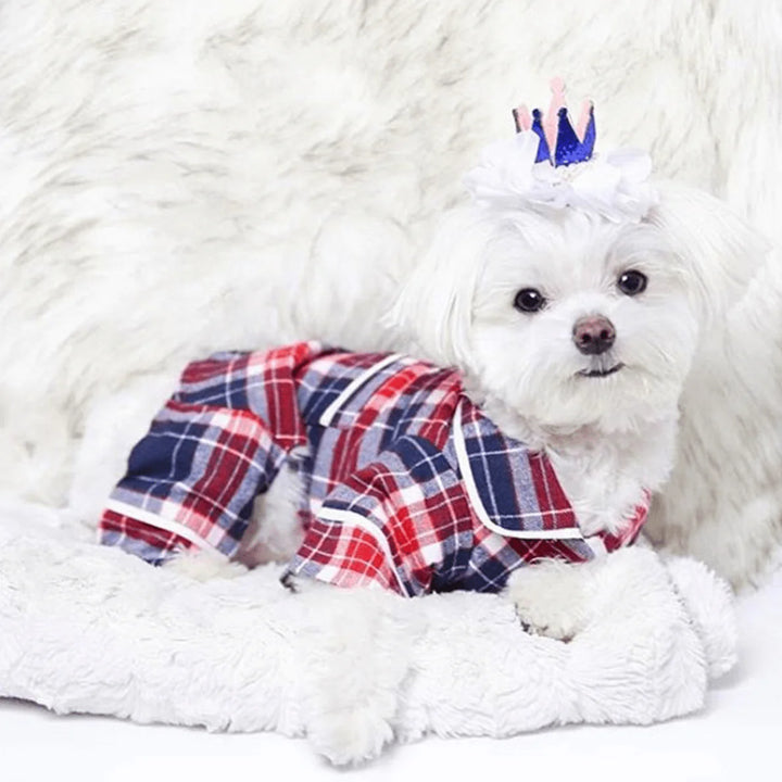 Blue Plaid Pajamas - 10" - Madison's Niche 