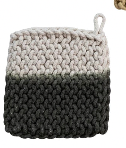 Dip Dyed Pot Holder - Madison's Niche 