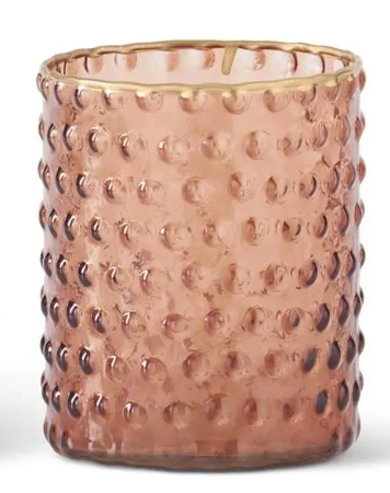 Brown Dot Glass Vase - Madison's Niche 