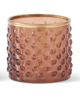 Brown Dot Glass Vase - Madison's Niche 