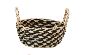 Hand-Woven Seagrass Basket - Madison's Niche 