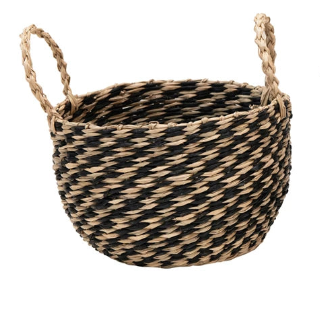 Hand-Woven Seagrass Basket - Madison's Niche 