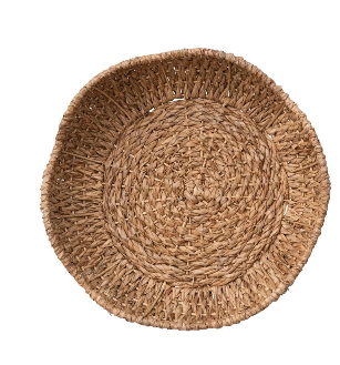 Scalloped Edge Decorative Basket - Madison's Niche 