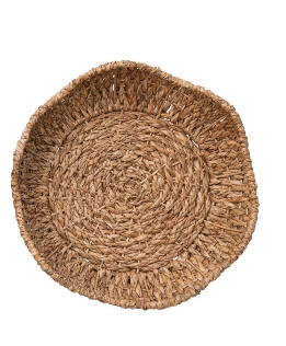 Scalloped Edge Decorative Basket - Madison's Niche 