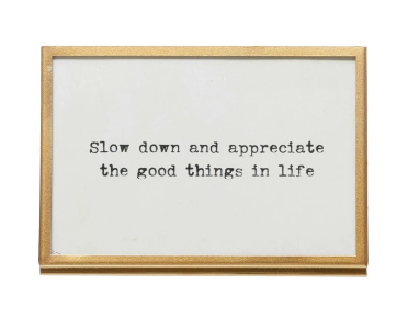 Framed Saying Easel