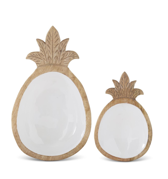 Carved Pineapple Bowl - Madison's Niche 