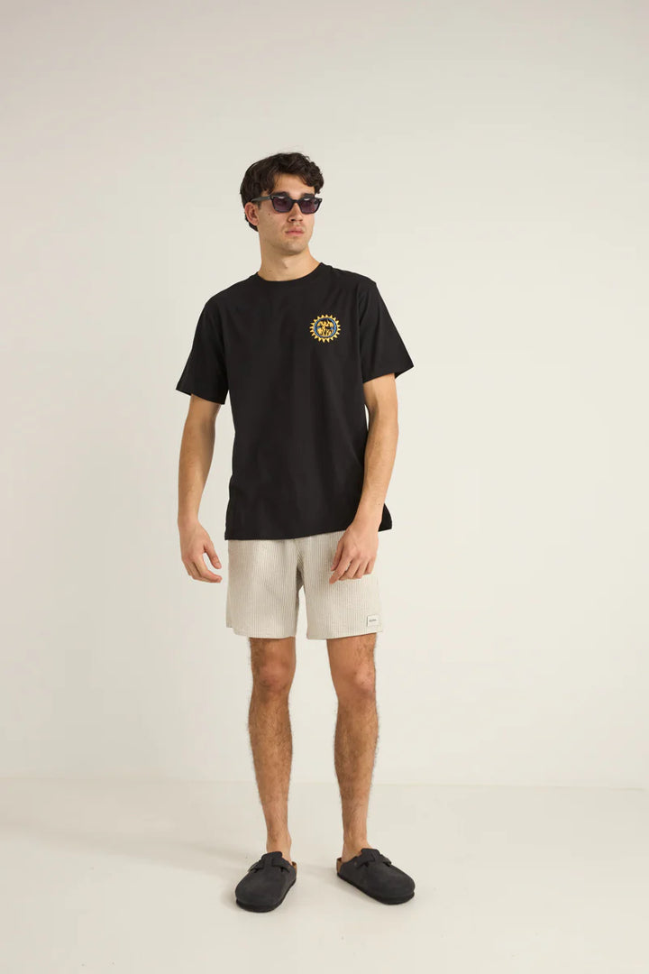 Seersucker Jam Shorts in Natural