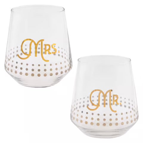Set of 2 Wine Glasses