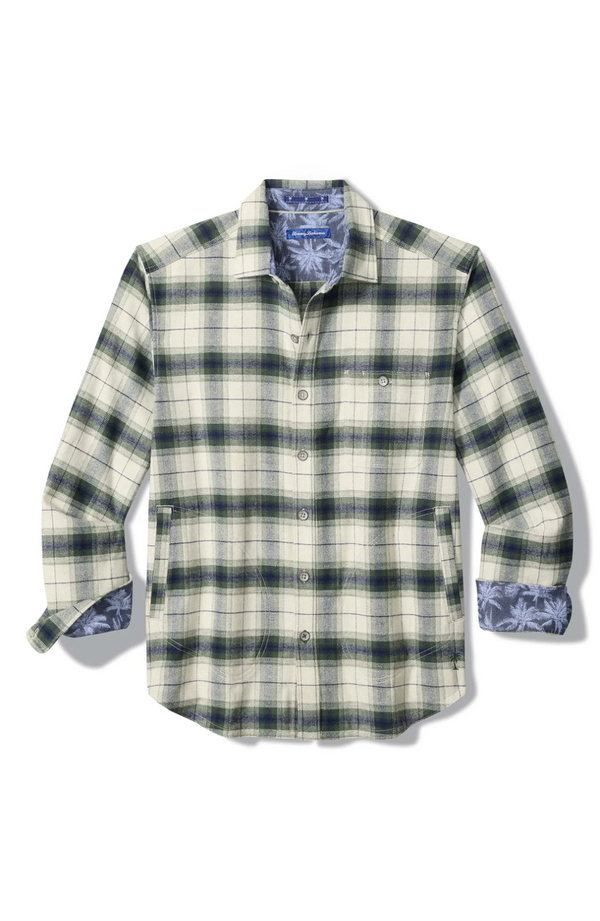 Shaw Island Shirt Jacket in Dark Jade Madison's Niche 