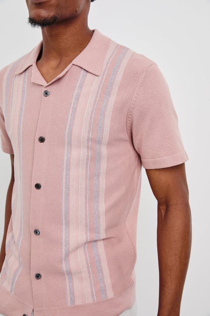 Silas Shirt in Rose Multi