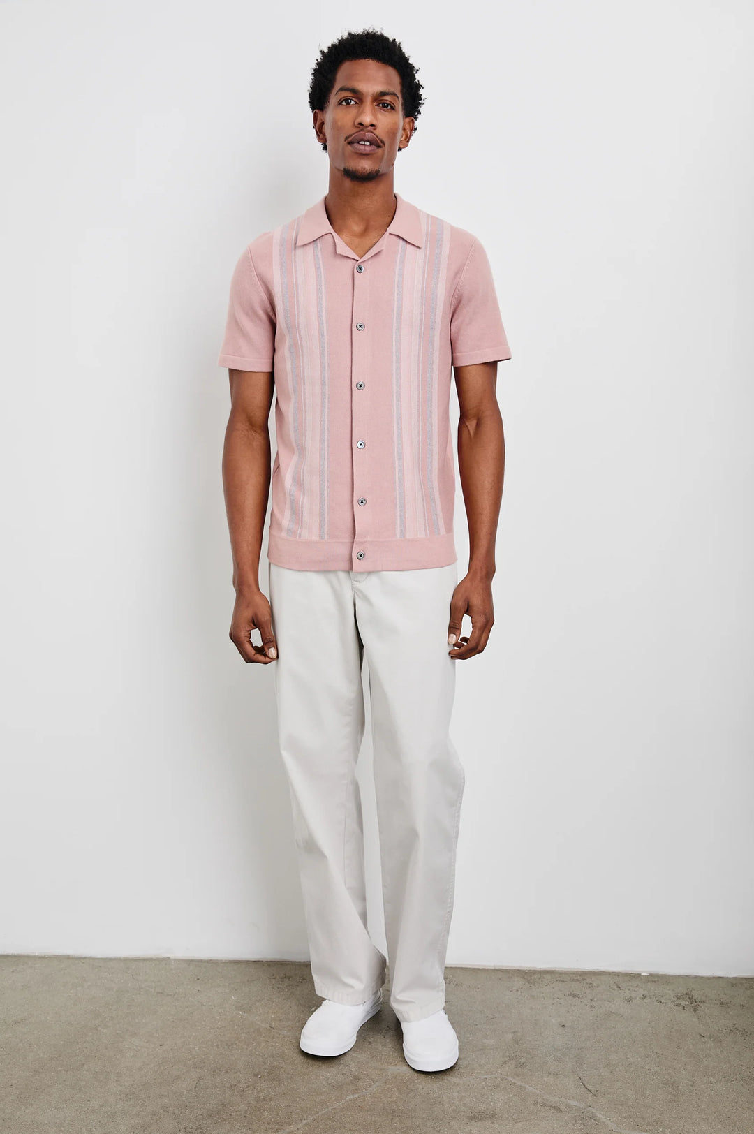 Silas Shirt in Rose Multi