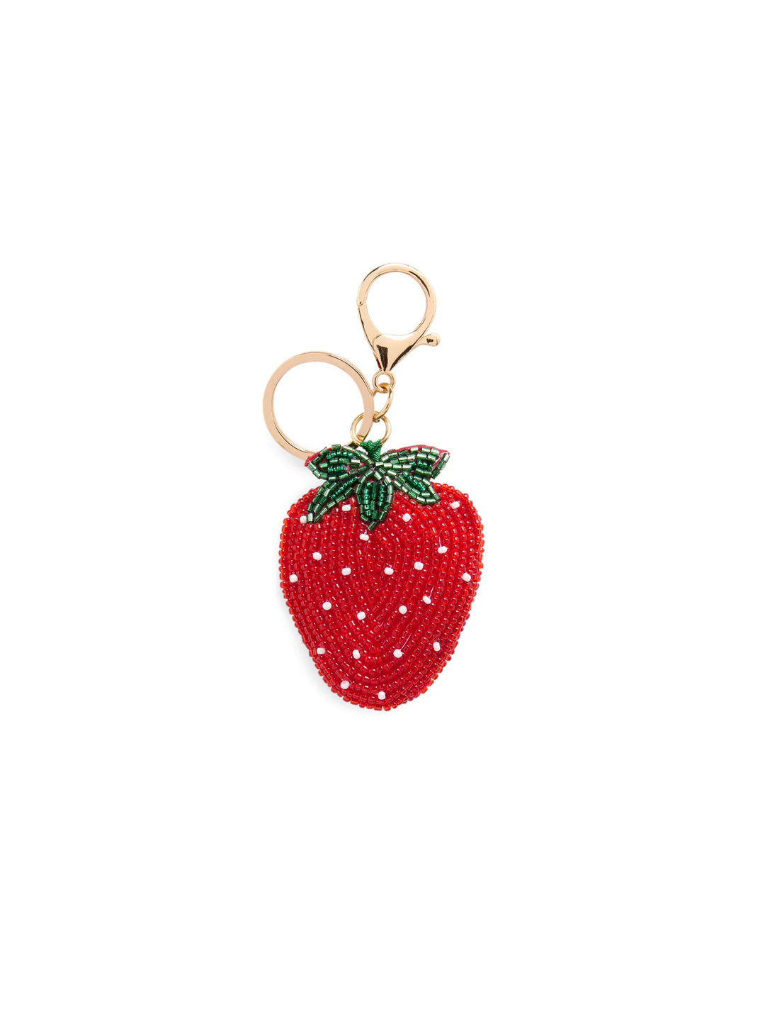 Key Rings Niche Strawberry Key Ring | Madison's Niche