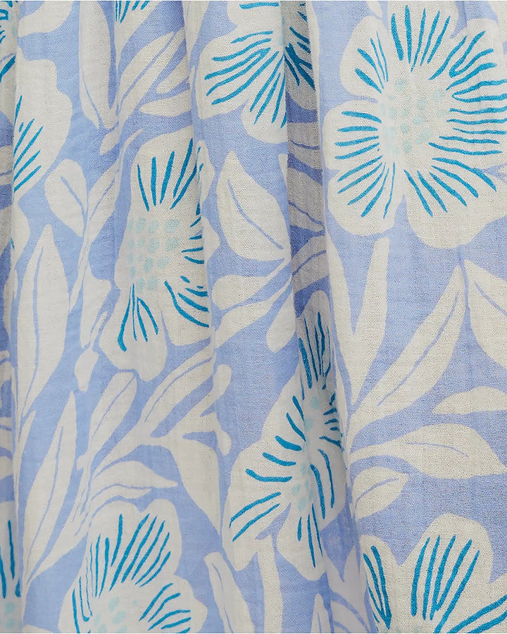 Sweet Nothings Midi Dress in Blue Vista