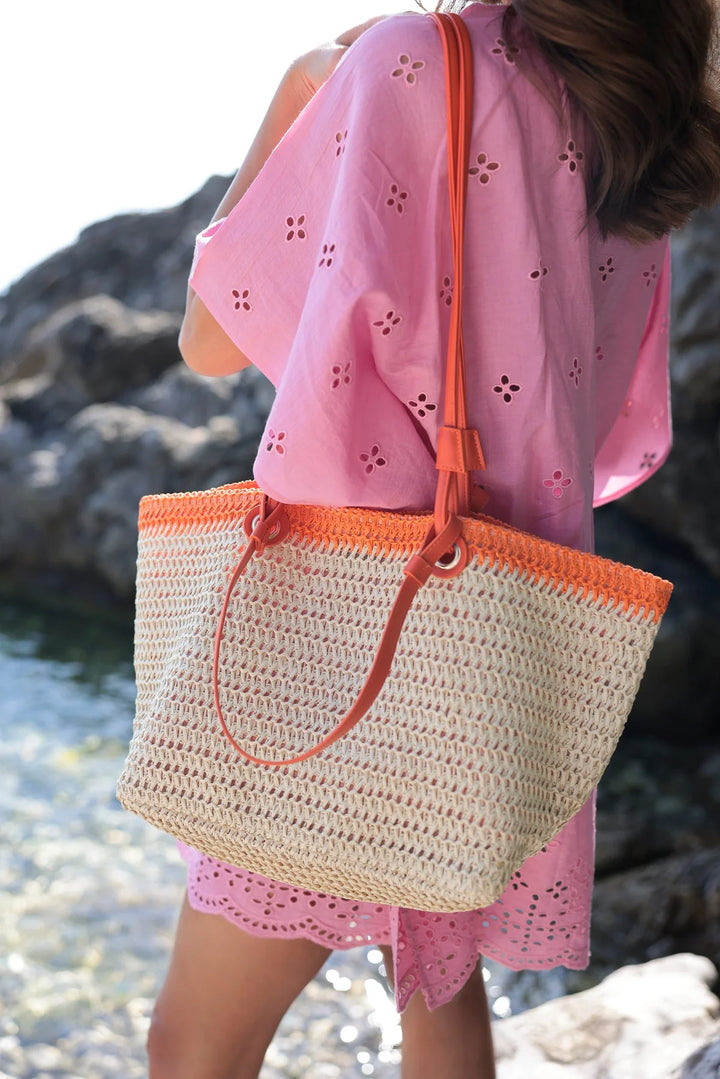 Syracuse Tote in Orange