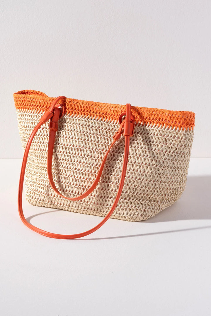 Syracuse Tote in Orange