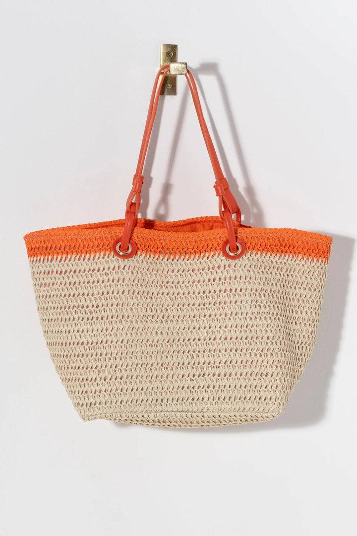 Syracuse Tote in Orange