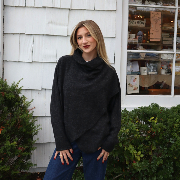 Tara Crossover Turtleneck Madison's Niche 