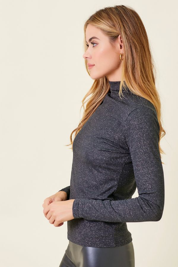 Samantha Top in Black - Madison's Niche 