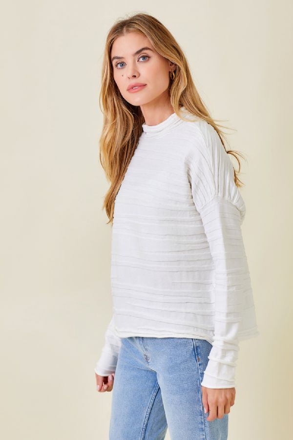 Lulu Sweater in White