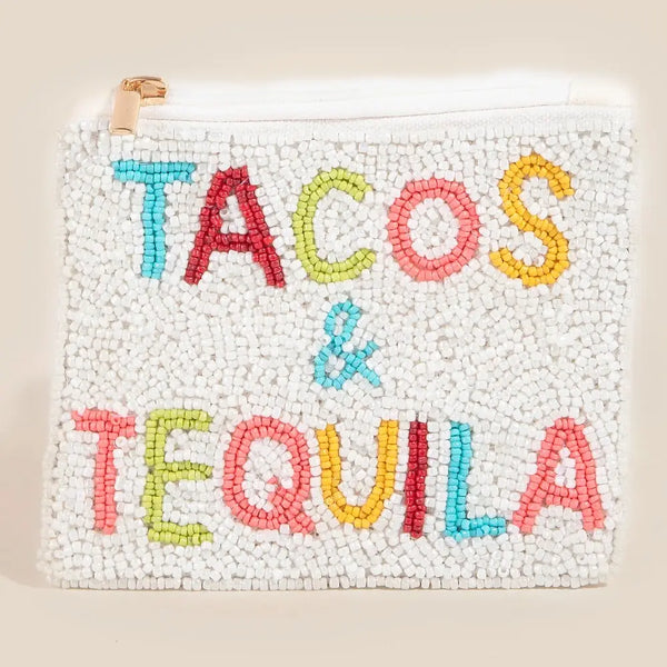 Tacos and Tequila Coin Purse Madison's Niche 
