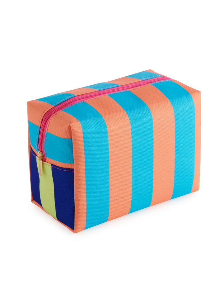 Taormina Zip Pouch in Blue