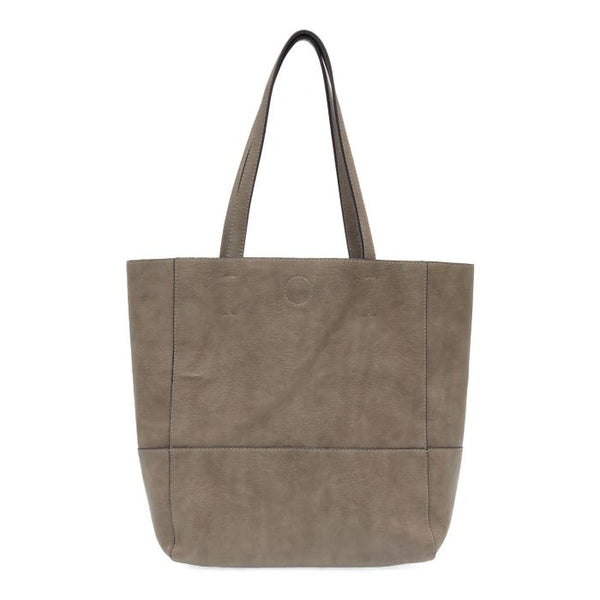 Taupe Faith Raw Edge Tote Madison's Niche 