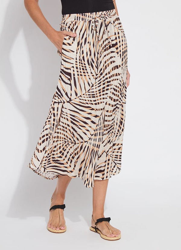The Packable Pleated Printed Skirt Madison's Niche 