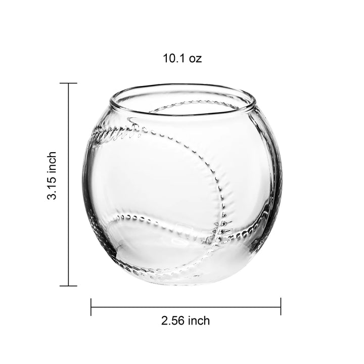 Baseball Whiskey Glasses