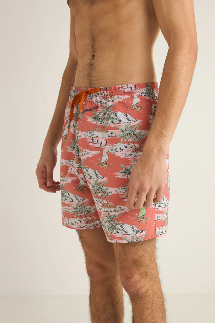 Tropical Beach Short in Dawn