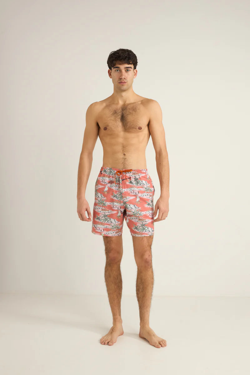 Tropical Beach Short in Dawn
