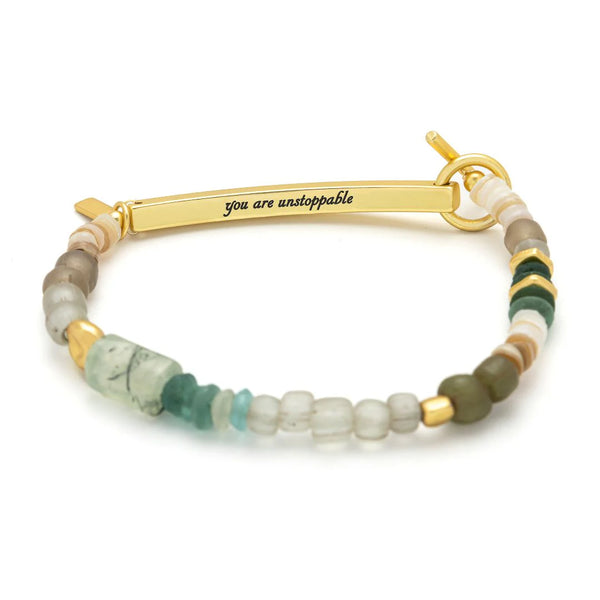 Unstoppable Message Bracelet Madison's Niche 