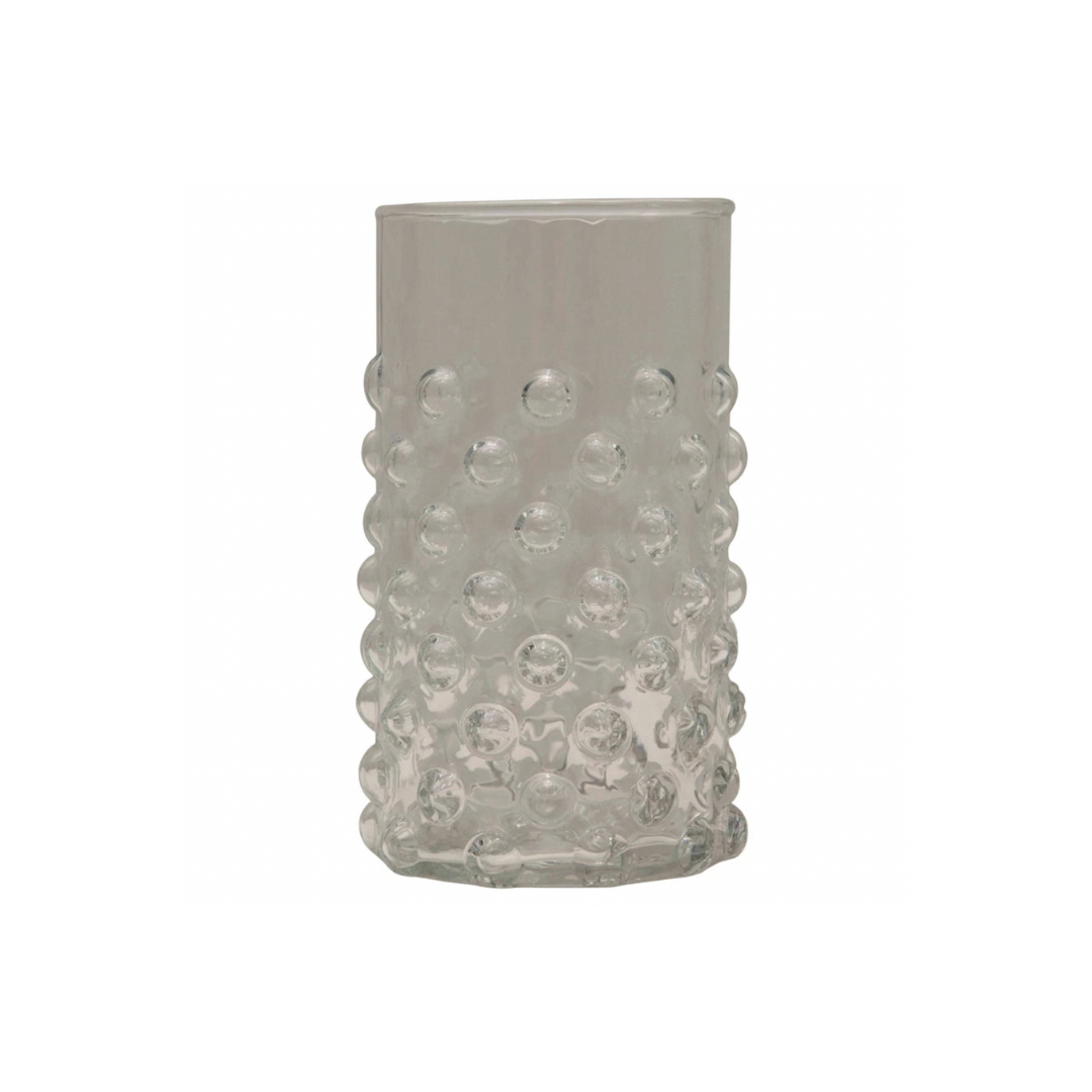 Hobnail Drinking Glass - Madison's Niche 