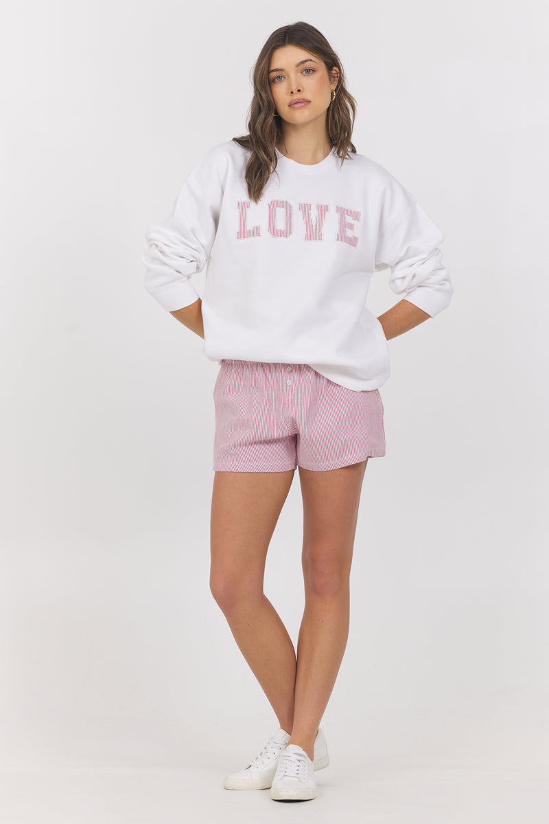 Love Crewneck Sweatshirt