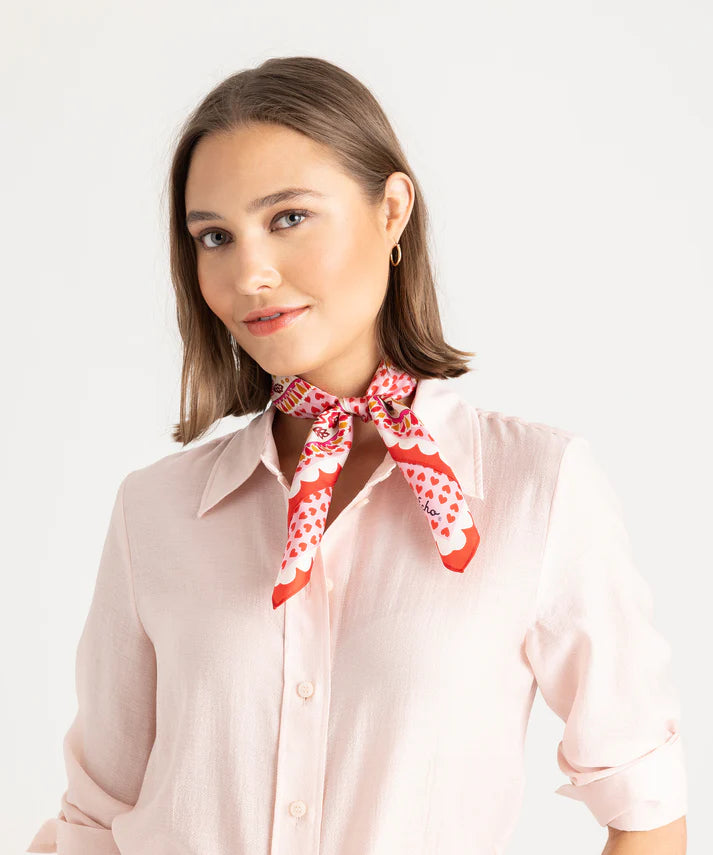 Sweetie Silk Bandana - Madison's Niche 