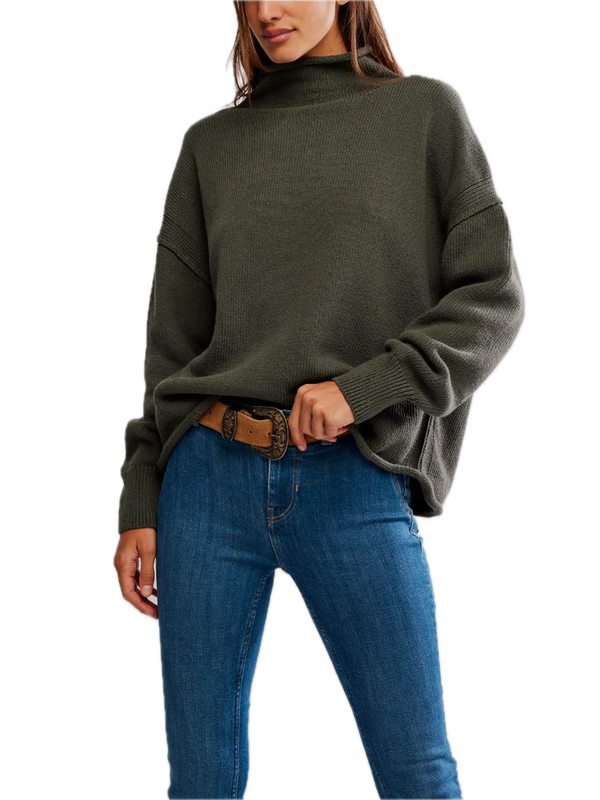 WTF Torres Roll Neck in Army Madison's Niche 