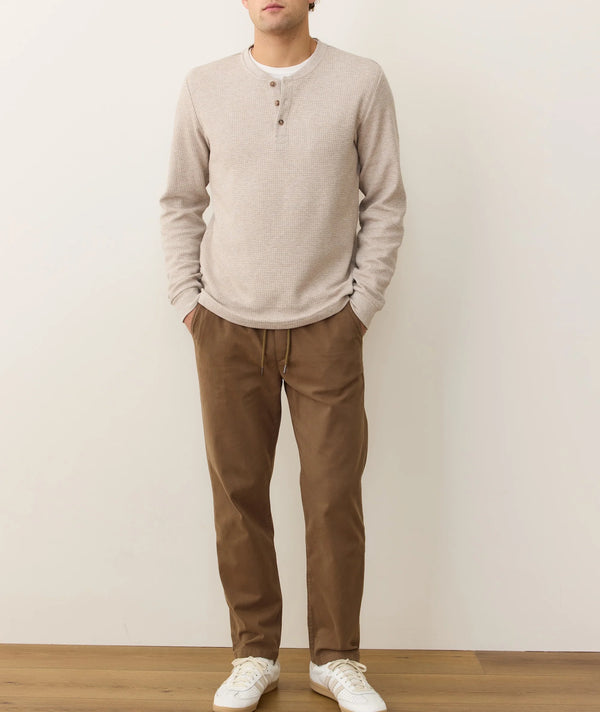Waffle Henley in Oatmeal Madison's Niche 