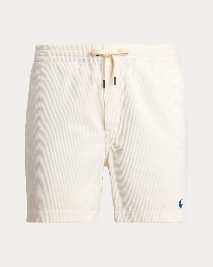 Warm White Polo Prepster Corduroy Short