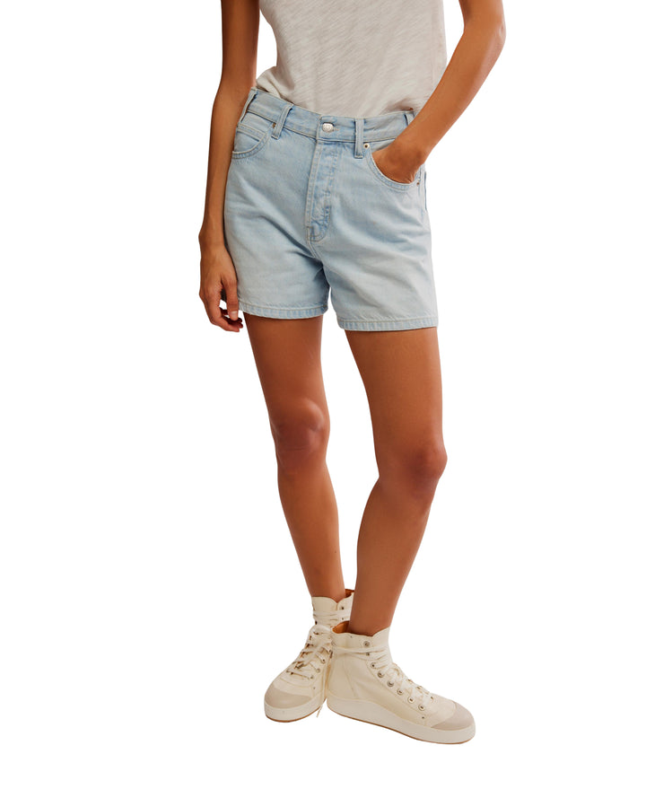 Tippi Denim Shorts in Babalon Blue