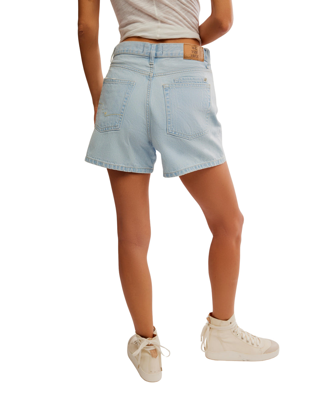 Tippi Denim Shorts in Babalon Blue